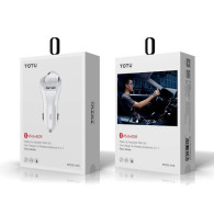 TOTU - Ecouteur Bluetooth avec Chargeur allume cigare (USB) - CHR
