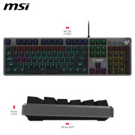 MSI Force GK310 Mécanique RGB (RED) - ACA