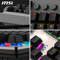 MSI Force GK310 Mécanique RGB (RED) - ACA