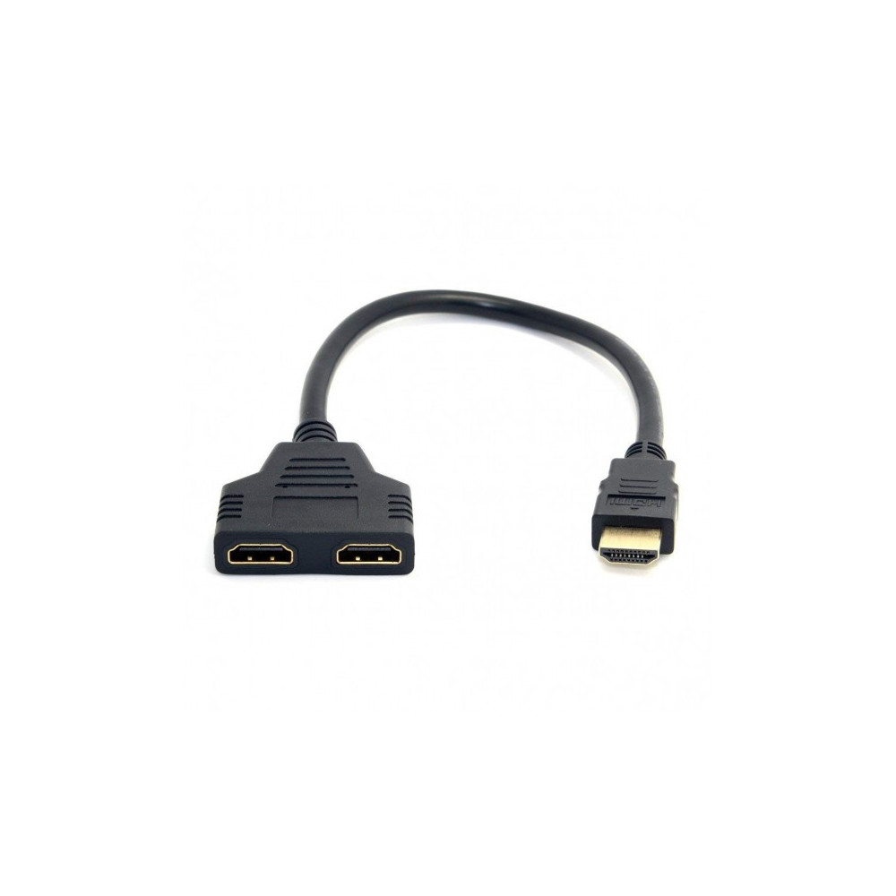 Convertisseur HDMI MALE vers 2xHDMI FEMELLE - 1080p - EXP Convertisseur HDMI MALE vers 2xHDMI FEMELLE - 1080p - EXP
