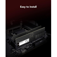 16Go DIMM DDR5 Lexar 5600MHz (Noir) - LD5U16G56C46ST-BGS - 1FO