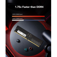 16Go DIMM DDR5 Lexar 5600MHz (Noir) - LD5U16G56C46ST-BGS - 1FO
