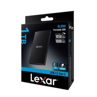 Disque SSD externe Lexar SL300 - 1To (Noir) - LSL300001T-RNBNG - 1FO