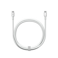 RHINOSHIELD Câble de Charge USB-C vers USB-C 1m (Blanc) 100W - UTO