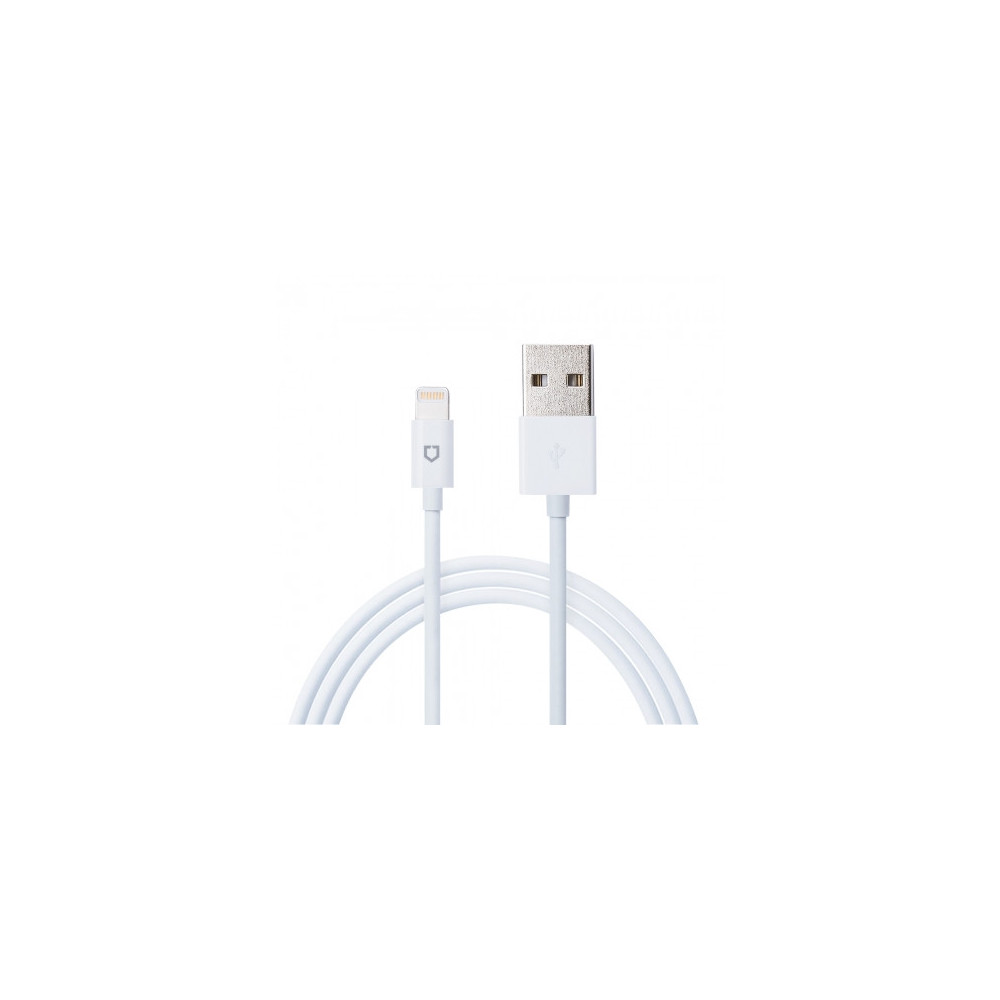 RHINOSHIELD Câble de Charge Lightning vers USB-A 1m (Blanc) - UTO RHINOSHIELD Câble de Charge Lightning vers USB-A 1m (Blanc) - UTO