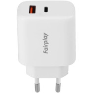 FAIRPLAY Chargeur 65W (USB-A + USB-C) - UTO