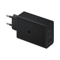 SAMSUNG Chargeur 65W 3 ports (USB-A + 2 USB-C) - UTO
