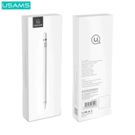 Stylet Usams US-ZB057 Fine-tip Active Capacitive Stylus Pen MicroUSB 140mAh Blanc - MOB