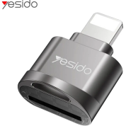 Lecteur de Cartes Yesido GS18 Lightning Noir - MOB