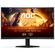 Ecran incurvé 27" AOC Gaming G4 C27G4ZXE Full HD 280Hz (Noir) - C27G4ZXE - 1FO