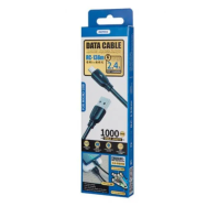 Câble 1M Micro USB Remax RC-138M (2.4A - Noir) - LCDP