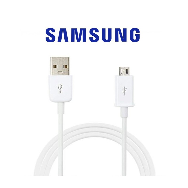 Câble 1.2M Micro USB Samsung EP-DG925UWE (Blanc - Bulk) - LCDP