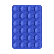 Support Ventouse Silicone Universel pour Smartphone Bleu - MOB