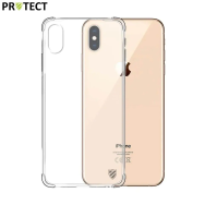 Coque Silicone Renforcée PROTECT pour Apple iPhone XS Max Transparent - MOB