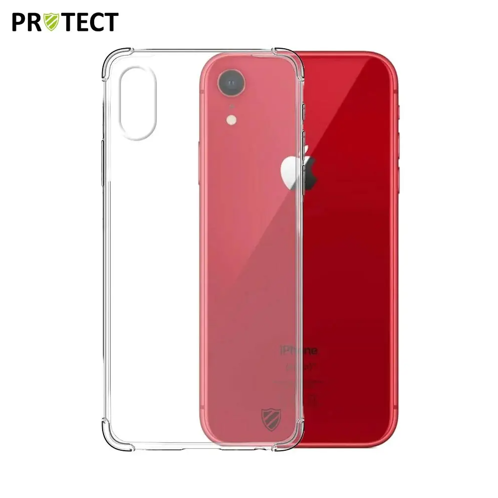 Coque Silicone Renforcée PROTECT pour Apple iPhone XR Transparent - MOB Coque Silicone Renforcée PROTECT pour Apple iPhone XR Transparent - MOB