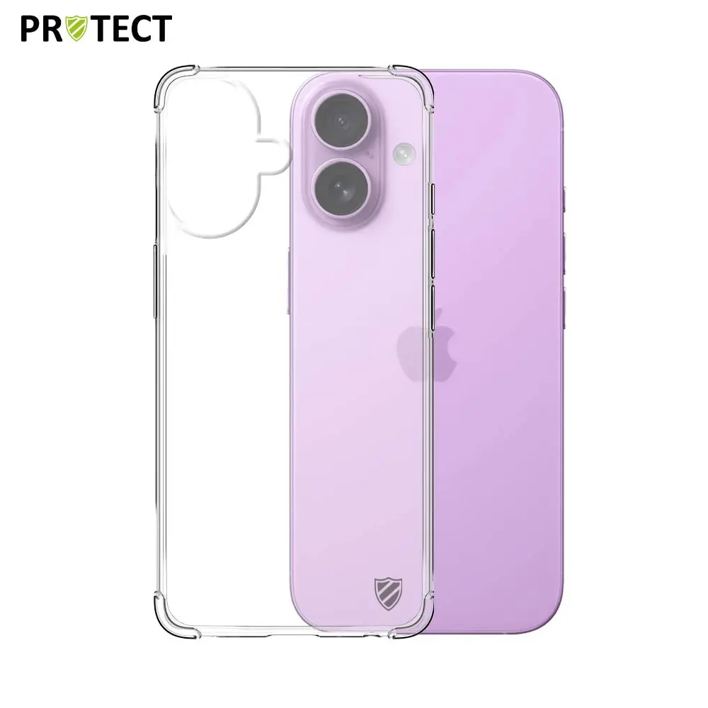 Coque Silicone Renforcée PROTECT pour Apple iPhone 17 Transparent - MOB Coque Silicone Renforcée PROTECT pour Apple iPhone 17 Transparent - MOB