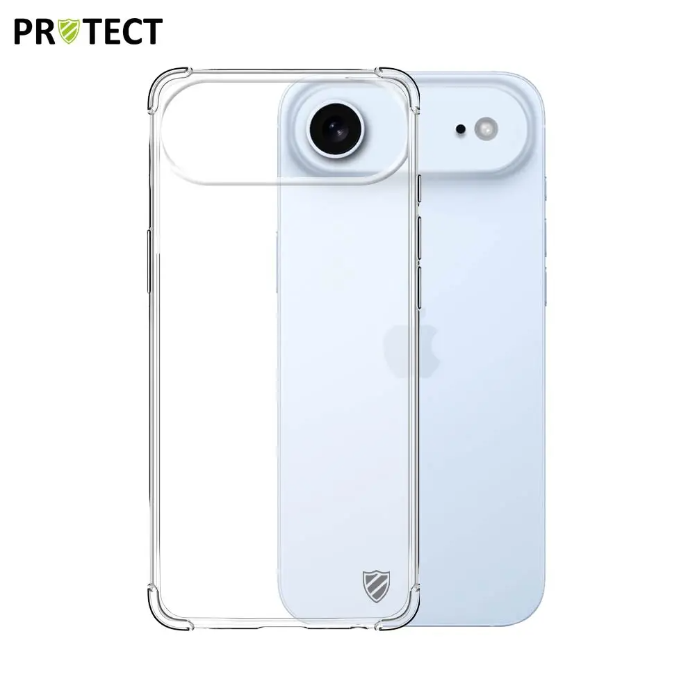 Coque Silicone Renforcée PROTECT pour Apple iPhone 17 Air Transparent - MOB Coque Silicone Renforcée PROTECT pour Apple iPhone 17 Air Transparent - MOB