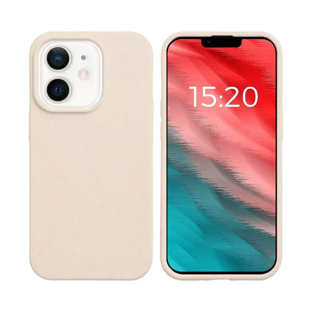 Coque Bambou Biodégradable PROTECT pour Apple iPhone 12 Mini Rose - MOB Coque Bambou Biodégradable PROTECT pour Apple iPhone 12 Mini Rose - MOB