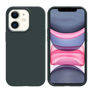 Coque Silicone Compatible pour Apple iPhone 11 Noir - MOB