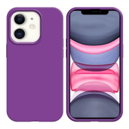 Coque Silicone Compatible pour Apple iPhone 11 Mauve - MOB