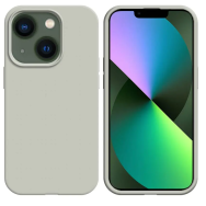 Coque Silicone Compatible pour Apple iPhone 13 Blanc - MOB