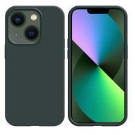 Coque Silicone Compatible pour Apple iPhone 15 Noir - MOB