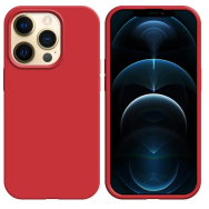 Coque Silicone Compatible pour Apple iPhone 16 Pro Rouge - MOB