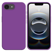 Coque Silicone Compatible pour Apple iPhone 16e Mauve - MOB