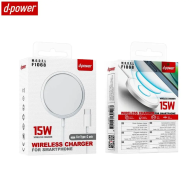 Chargeur MagSafe d-power F1068 15W Blanc - MOB