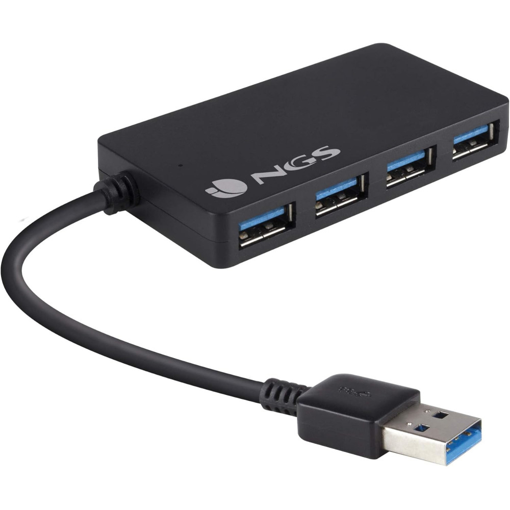 Hub USB 3.0 NGS iHub Tiny - 4 ports (Noir) - IHUB3.0TINY - 1FO