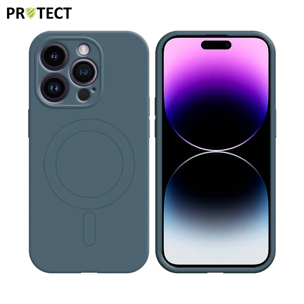 Coque de Protection IZ001 PROTECT pour Apple iPhone 14 Pro Max MagSafe Bleu - MOB