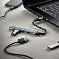 Hub USB 3.2 NGS iHub4 Micro- 4 ports (Gris) - IHUB4MICRO - 1FO