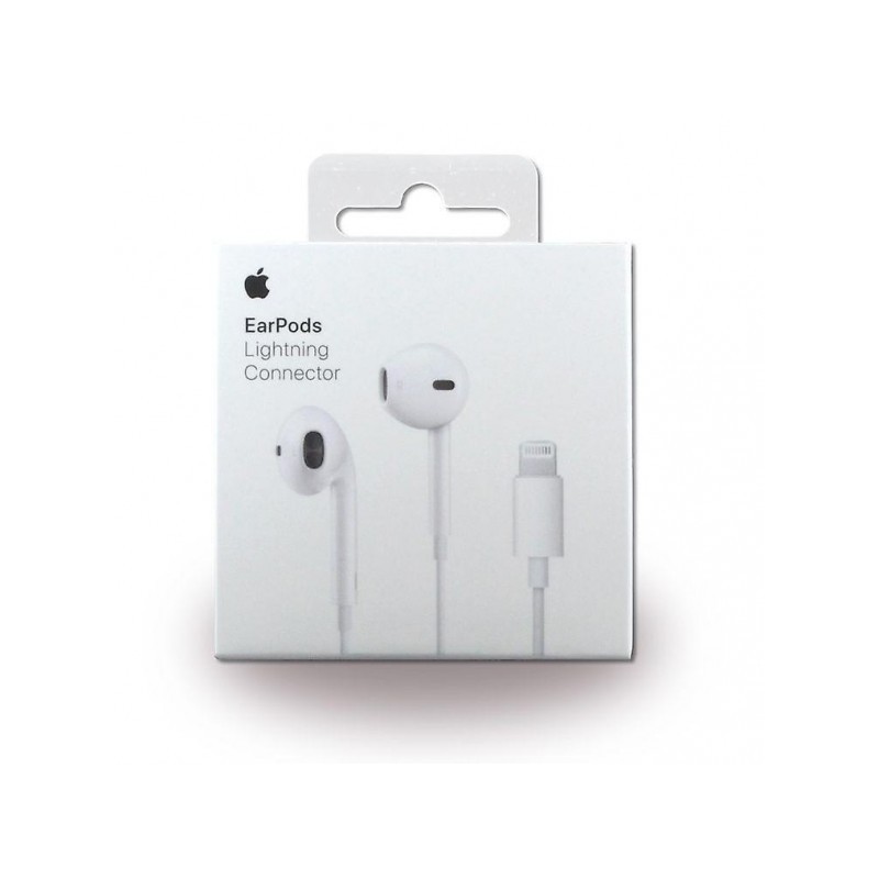 Lightning - Apple EarPods filaire (boite - officiel) - LCD-P