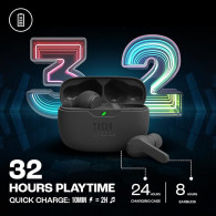 JBL WAVE Beam Noir (Ecouteur Bluetooth) - ZON
