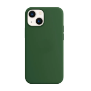 Coque Silicone Compatible pour Apple iPhone 13 Mini Vert Foncé - MOB
