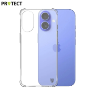 Coque Silicone PROTECT pour Apple iPhone 16 Transparent - MOB
