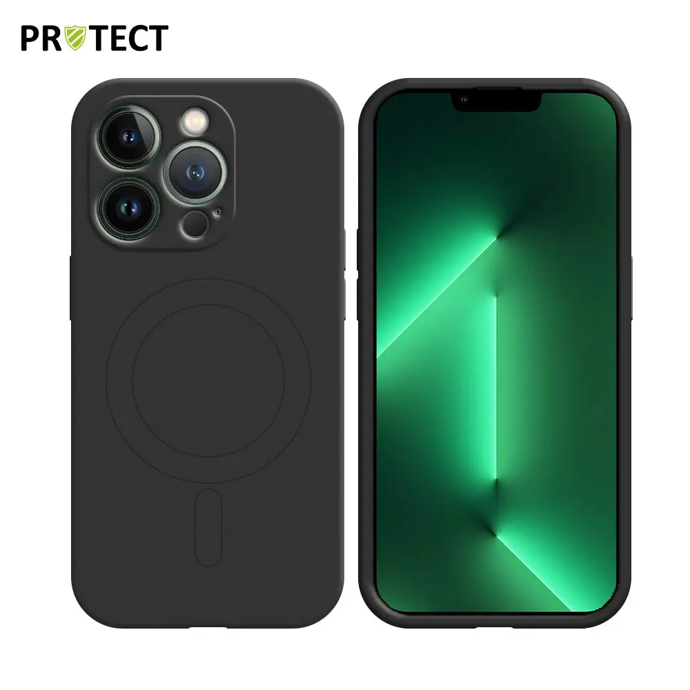 Coque de Protection IZ001 PROTECT pour Apple iPhone 13 Pro Max MagSafe Noir - MOB