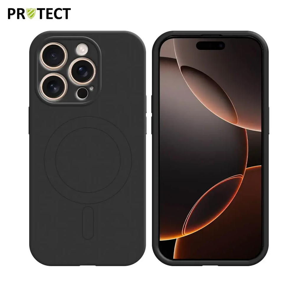 Coque de Protection IZ001 PROTECT pour Apple iPhone 16 Pro Max MagSafe Noir - MOB