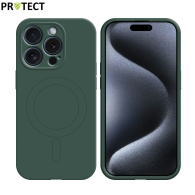 Coque de Protection IZ001 PROTECT pour Apple iPhone 15 Pro Max MagSafe Vert Foncé - MOB