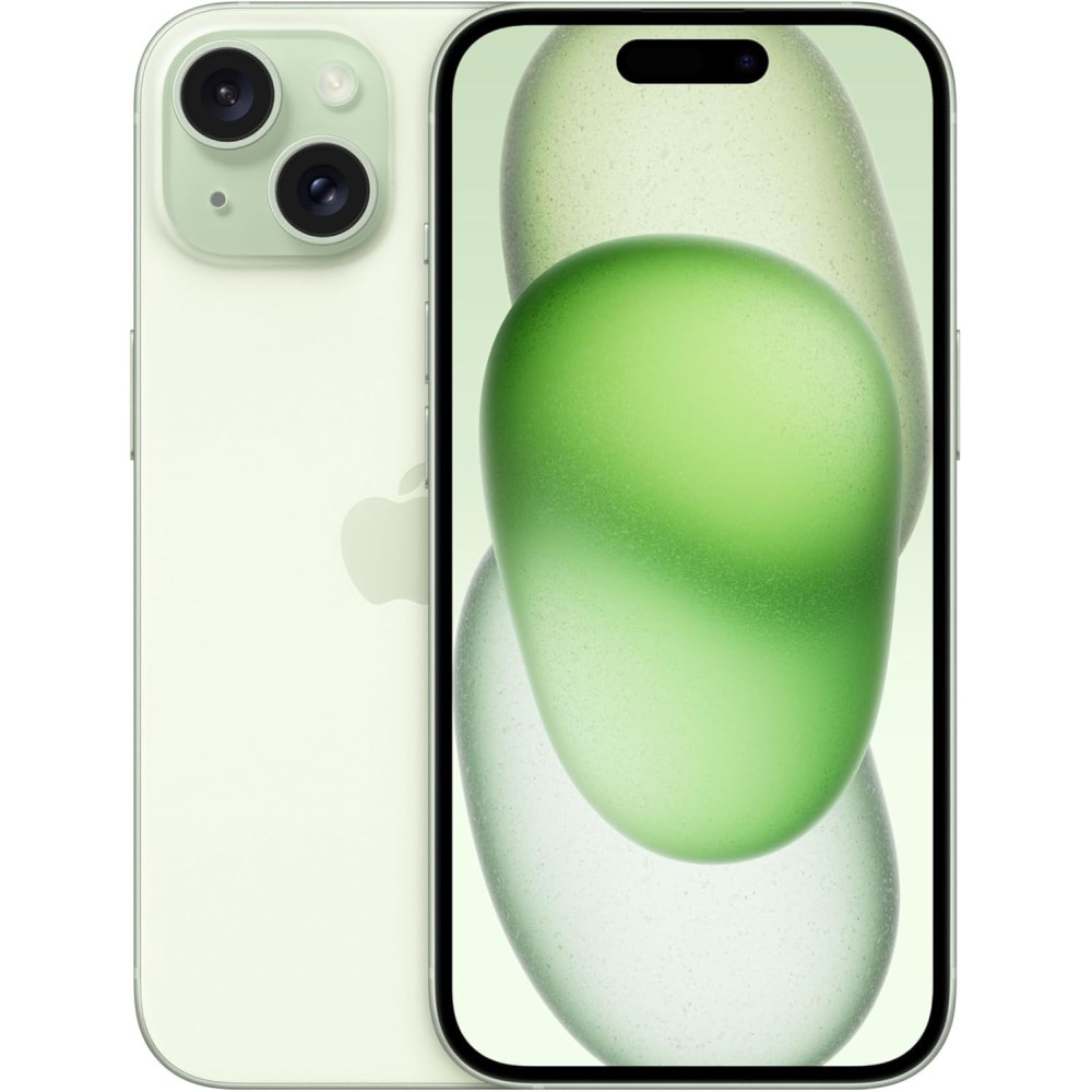 Apple iPhone 15 - 128Go Vert (Reconditionné excellent état) - IMP