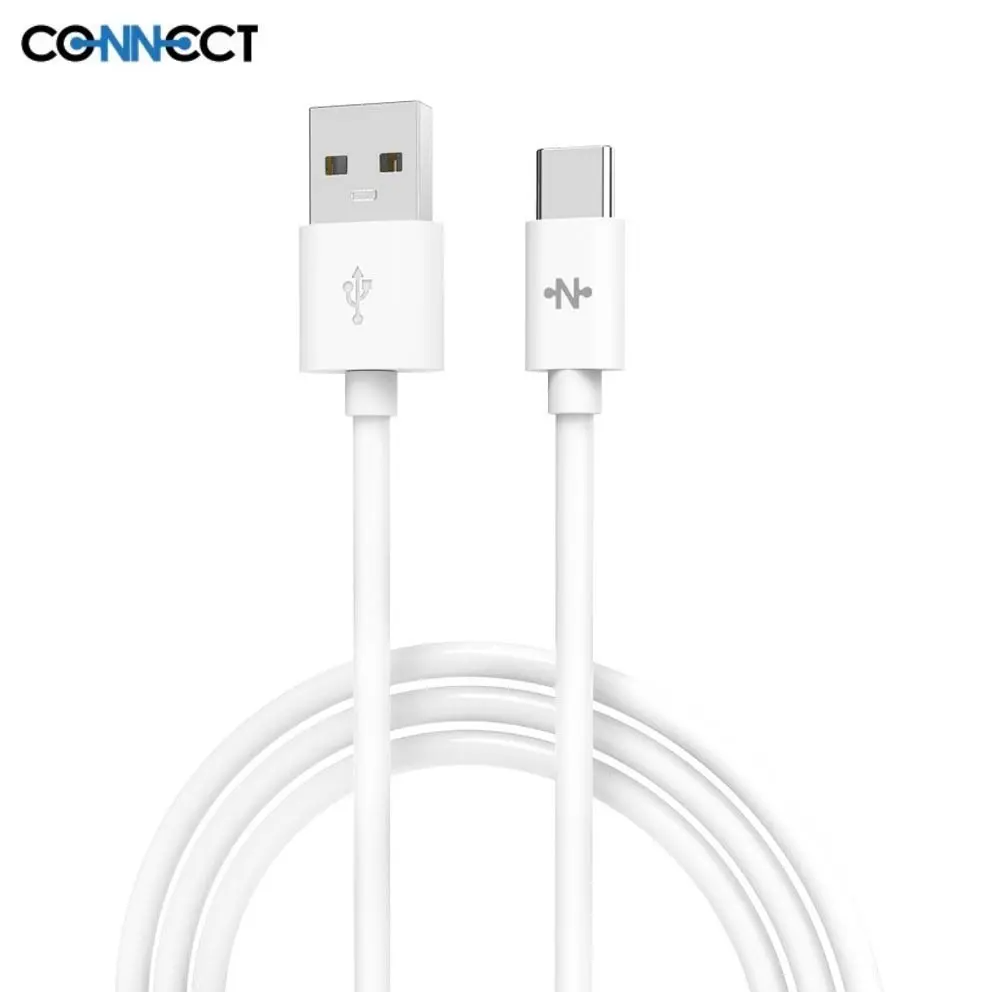 Câble Data USB vers USB-C CONNECT MC-CCB1 15W (1m) Blanc - MOB