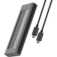 Boitier externe USB 3.2 Lexar E350 - S-ATA/NVMe M.2 Type 2280 (Argent) - 1FO