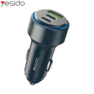 Chargeur Allume-Cigare Yesido Y50 60W Noir - MOB
