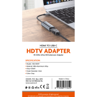 Adaptateur USB-C vers HDMI XSSIVE XSS-HD07 - LCDP