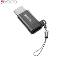 Adaptateur OTG Micro USB Femelle vers USB-C Mâle Yesido GS04 - MOB
