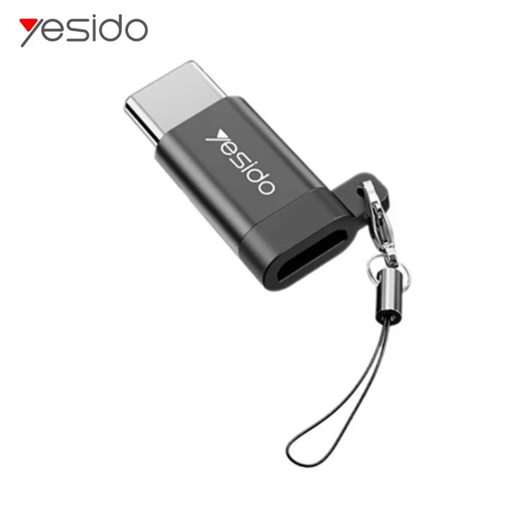 Adaptateur OTG Micro USB Femelle vers USB-C Mâle Yesido GS04 - MOB