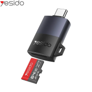 Lecteur de Carte Yesido GS37 OTG USB-C Noir - MOB