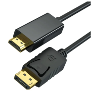 Câble DisplayPort Mâle vers HDMI Mâle - 1,8m - MOB