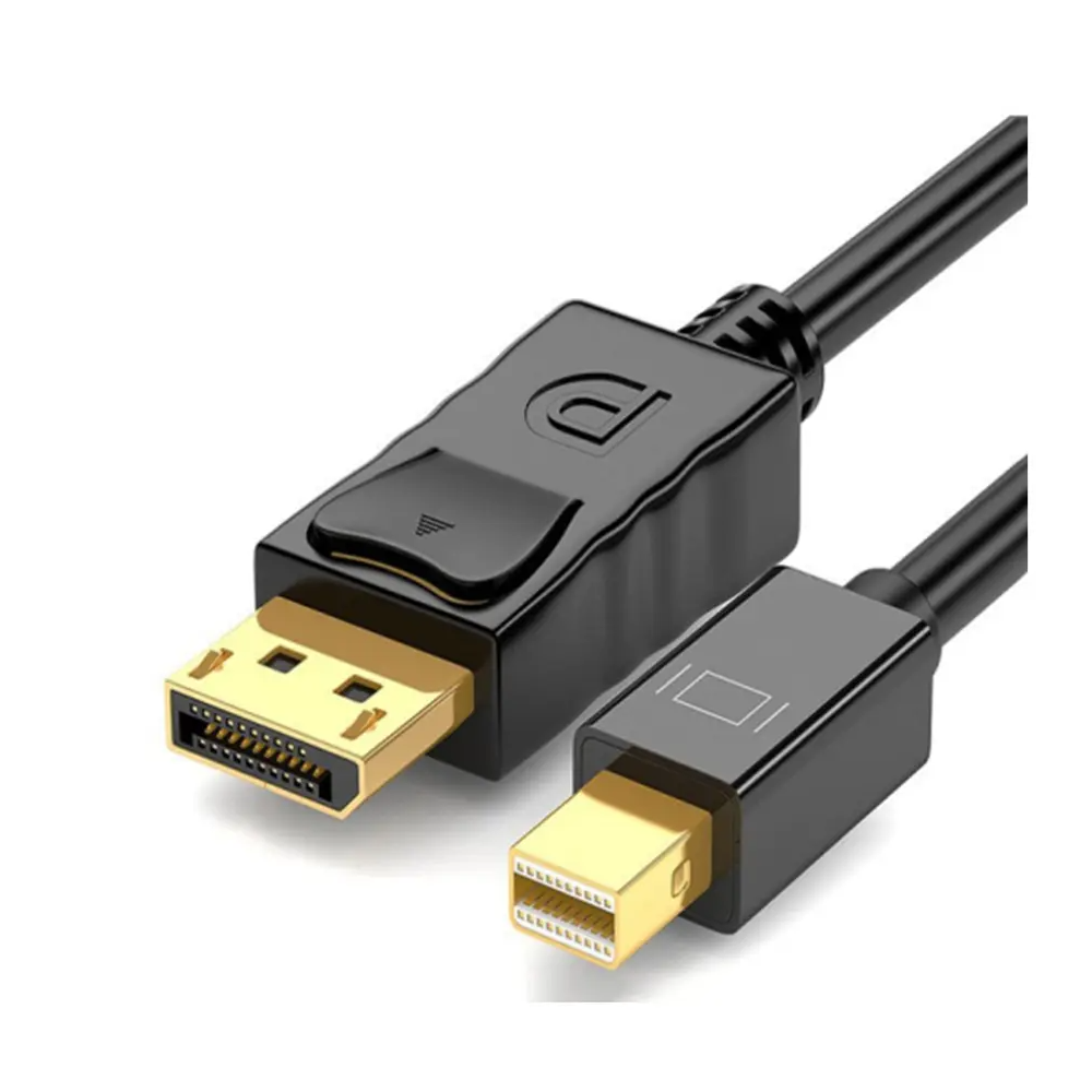 Câble DisplayPort Mâle vers Mini DisplayPort Mâle - 1,8m -  Noir - MOB