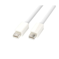 Câble Mini DisplayPort Mâle vers Mini DisplayPort Mâle - 1,8m - Blanc - MOB